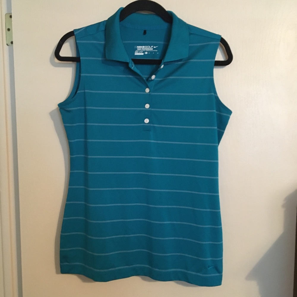 ⛳️ EUC Nike Sleeveless Golf Polo Shirt Tank